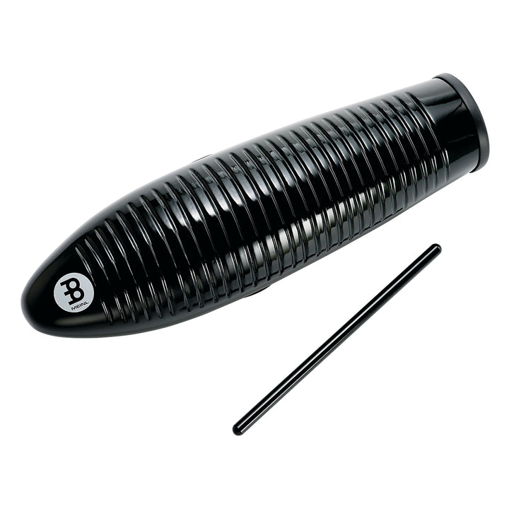 Meinl Percussion GU7BK Fiberglas Guiro, 38,5 cm Länge, schwarz