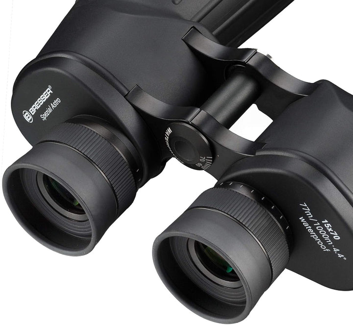 Bresser Fernglas Spezial Astro SF 15x70 wasserdicht mit grosser mehrschichtvergüteter Bak4 Optik, Ei