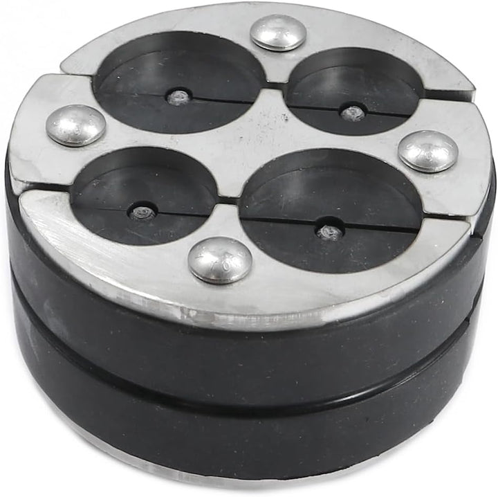 WITTKOWARE 100mm Mauerdurchführung (Ringraumdichtung), geteilt, für bis zu 4 Kabel/Rohre (4X 6-30mm)
