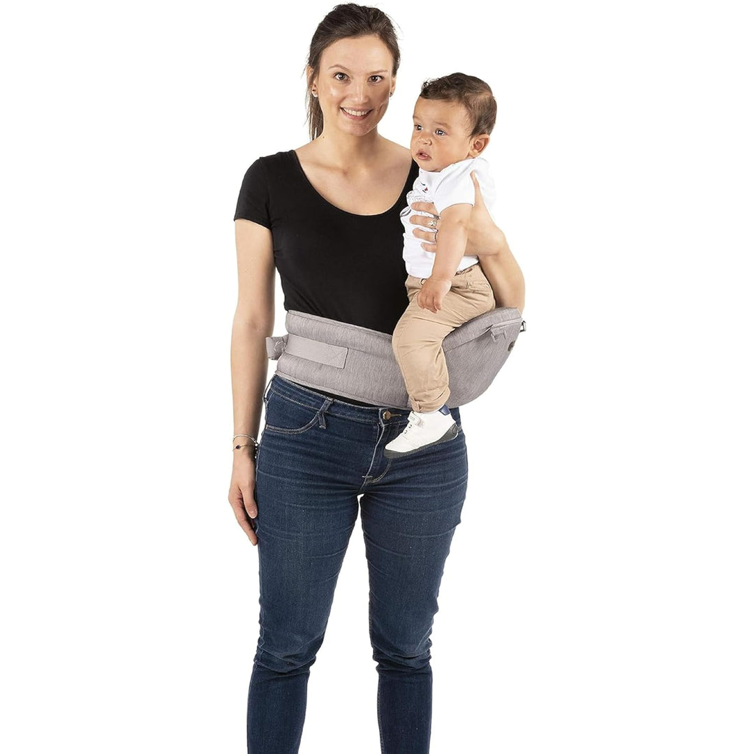 Chicco Babytrage Hip Seat, 3-in-1 ergonomische und multifunktionale Babytrage mit abnehmbaren und se