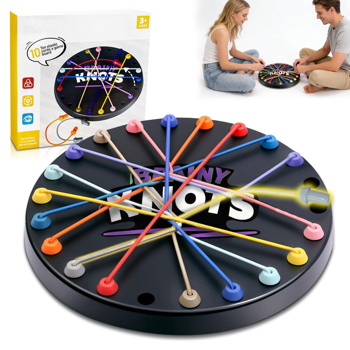 Brainy Knots Spiel Rope Herausforderungs Rätsel Knobelspiele mit Seil Logik Strategiespiel Logik Spi