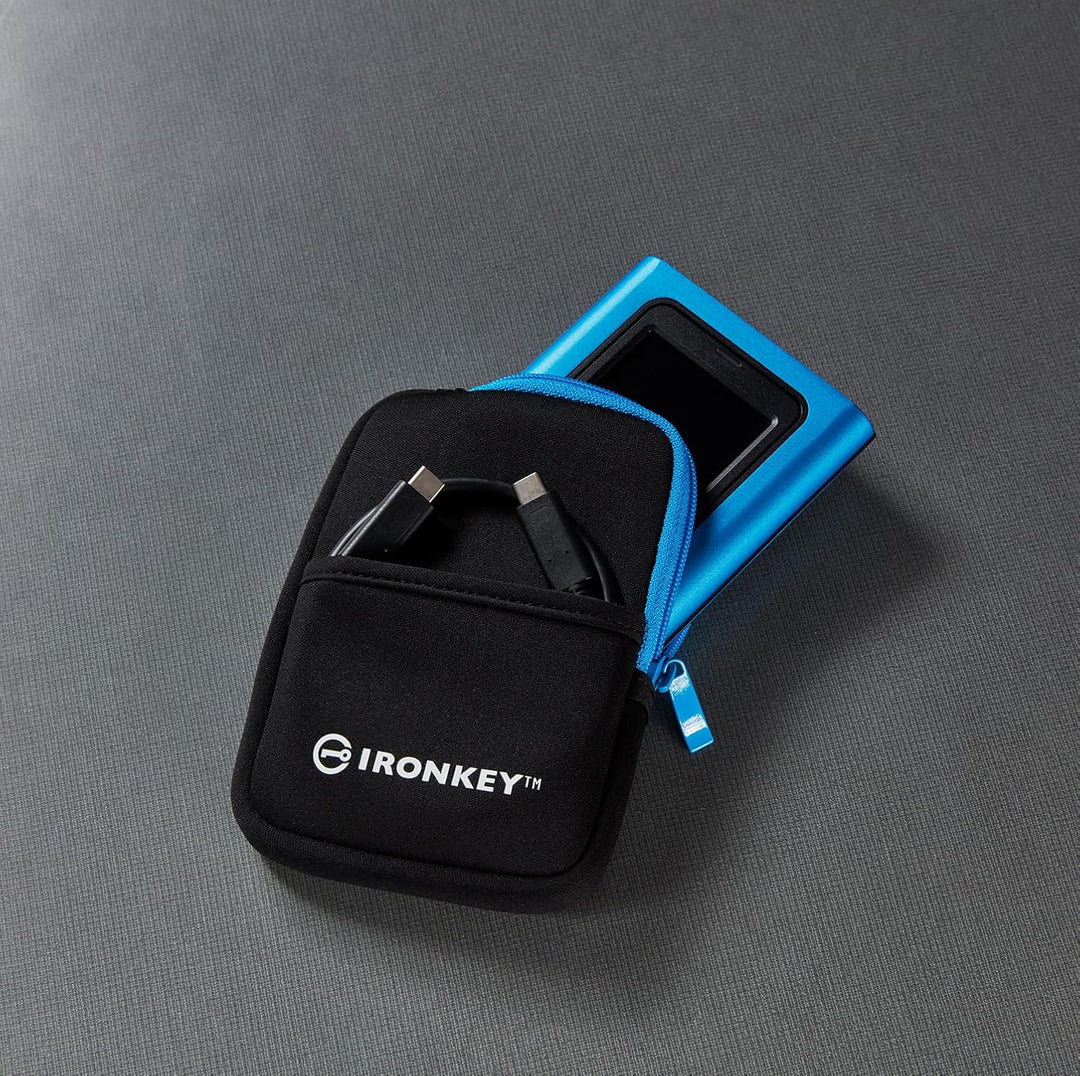 Kingston IronKey Vault Privacy 80 Externe SSD - FIPS 197-zertifiziert und XTS-AES 256-Bit-verschlüss