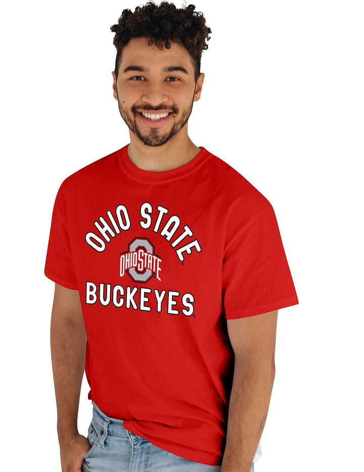 Blue 84 Herren-T-Shirt, Team-Farbe Ohio State Buckeyes L, Ohio State Buckeyes L