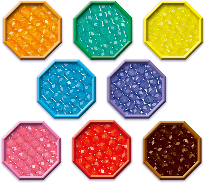 Aquabeads 31913 Mega Nachfüllperlen Set im Koffer, Multi Color & 31520 Glitzerperlen - Nachfüllset N