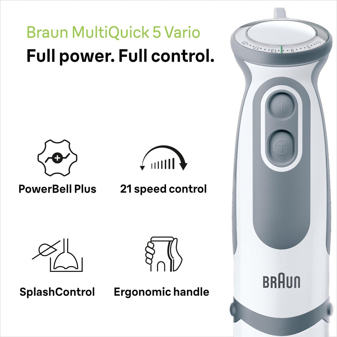 Motorgruppe für Braun Multiquick und Minipimer MR 6500, Weiss / Grau