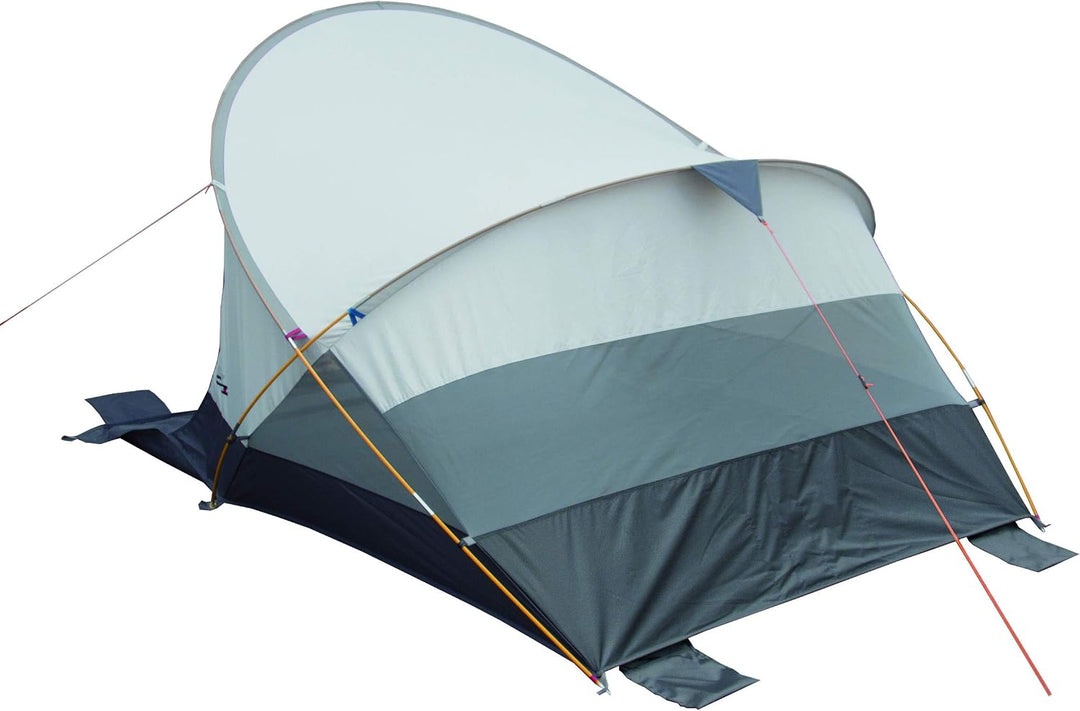 High Peak Strandmuschel Cordoba 80, UV 80 Sonnenschutz nach 801 Standard, Familien Strandzelt mit gr