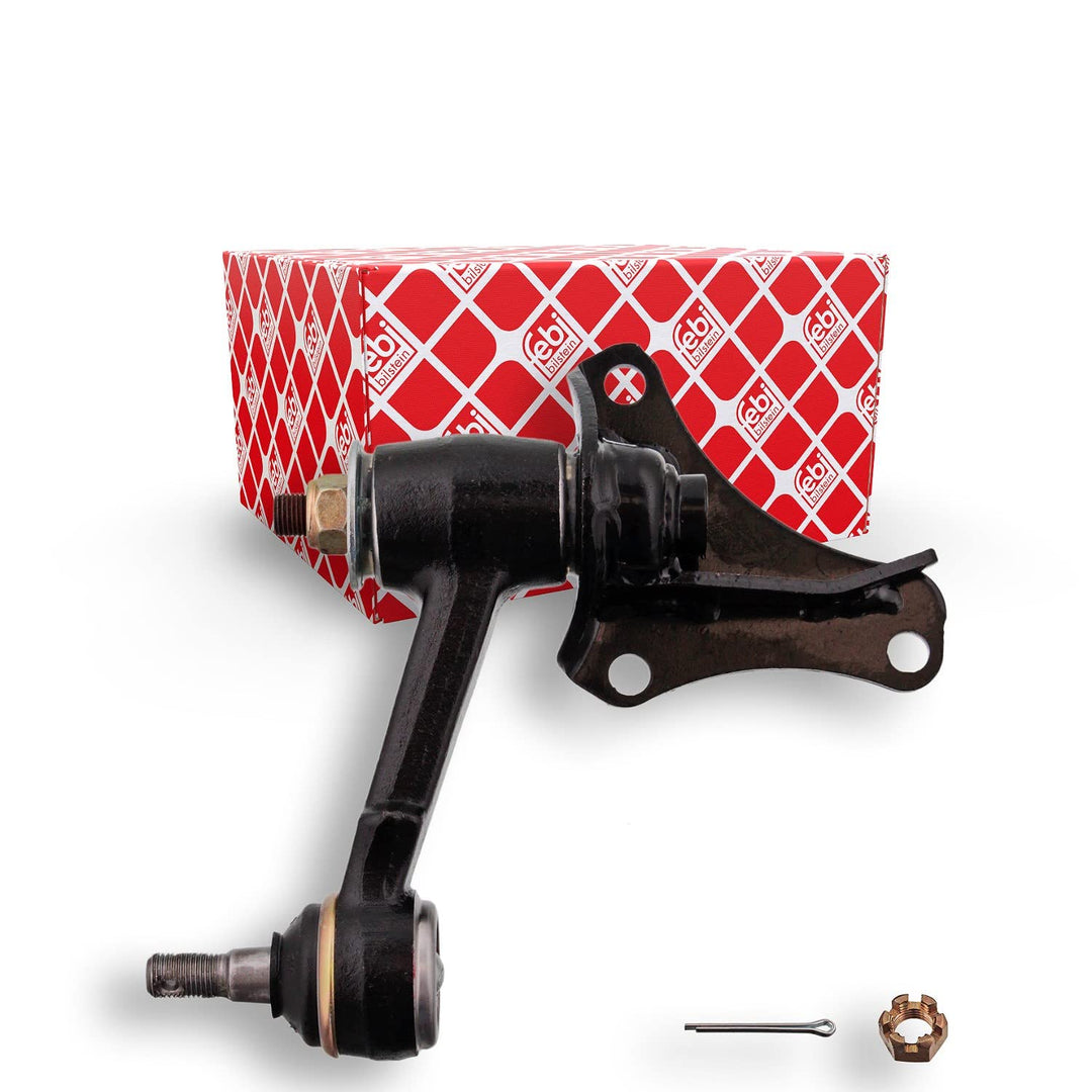 febi bilstein 41981 Lenkzwischenhebel mit Kronenmutter und Splint , 1 Stück