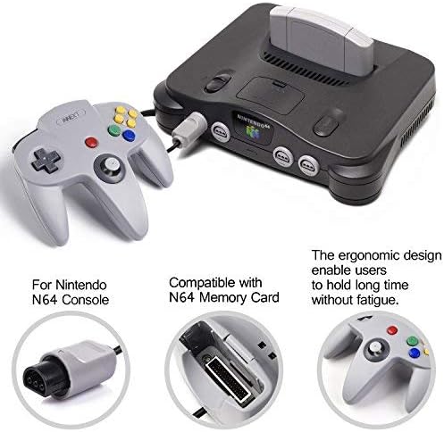 miadore Retro Wired Controllers für N64 Console, Classic Controller Joystick für Nintendo Classic 64