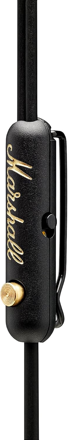 Marshall Mode EQ Headphones - Black & Brass Schwarz und Messing Mode Single, Schwarz und Messing Mod