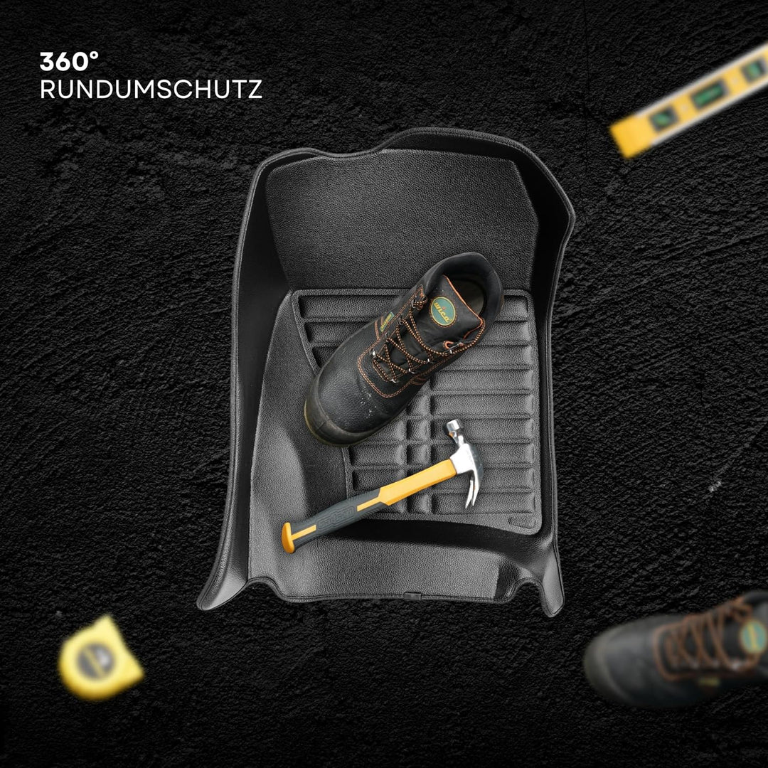 fussmattenprofi.com Auto Fussmatten Kompatibel mit Mercedes E-Klasse (W212/S212) Baujahr 2009-2016 I