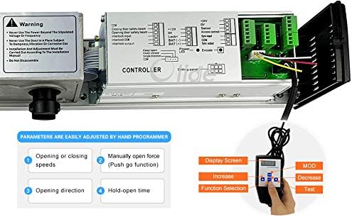 Olide Robuster, automatischer Schwingtüröffner/Schliesser für maximales Türgewicht 200 kg,