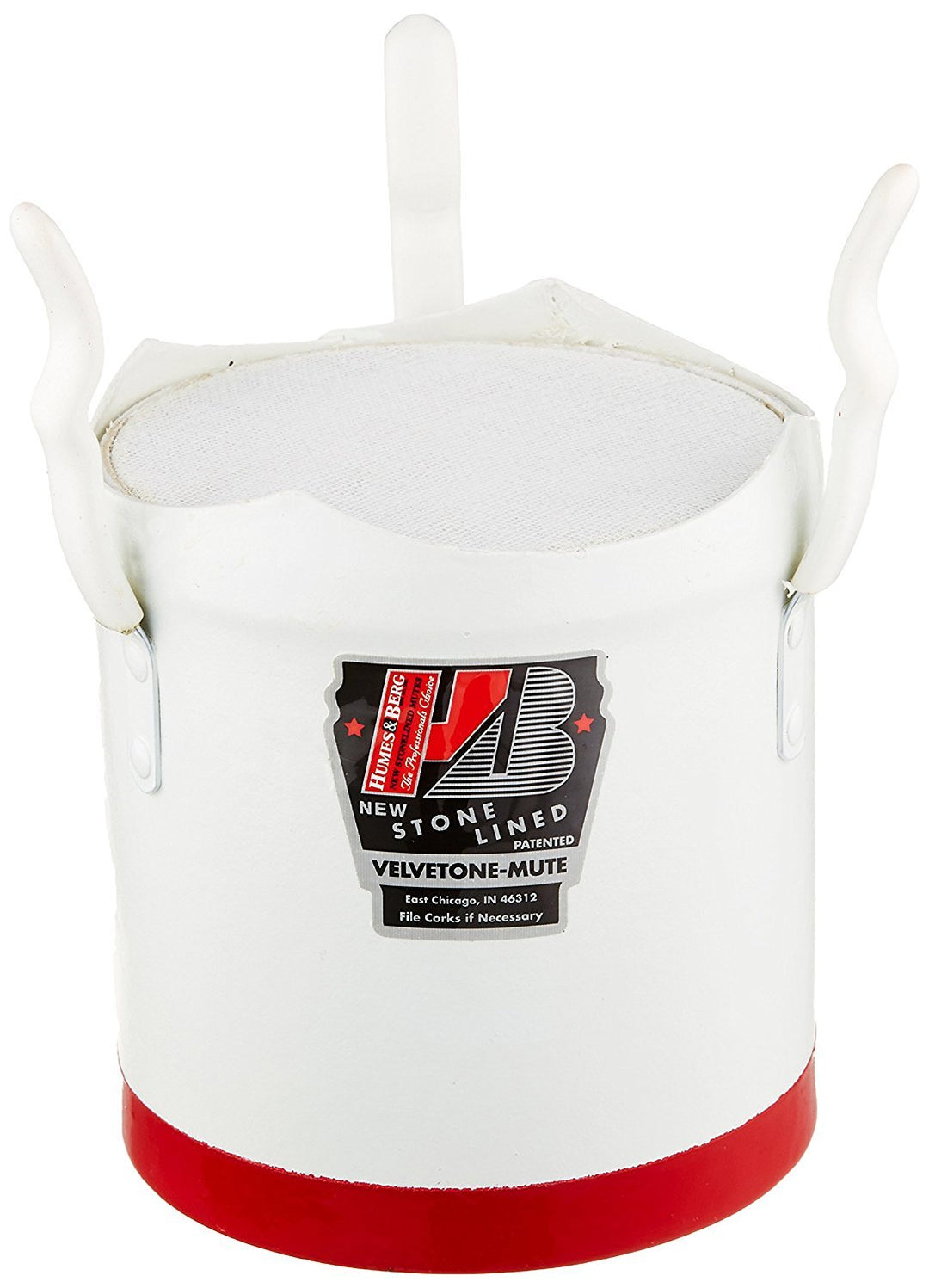 Humes & Berg 108A Stonelined Velvetone Dämpfer für Trompete, für 12,7 cm-Schallbecher New Stone Line