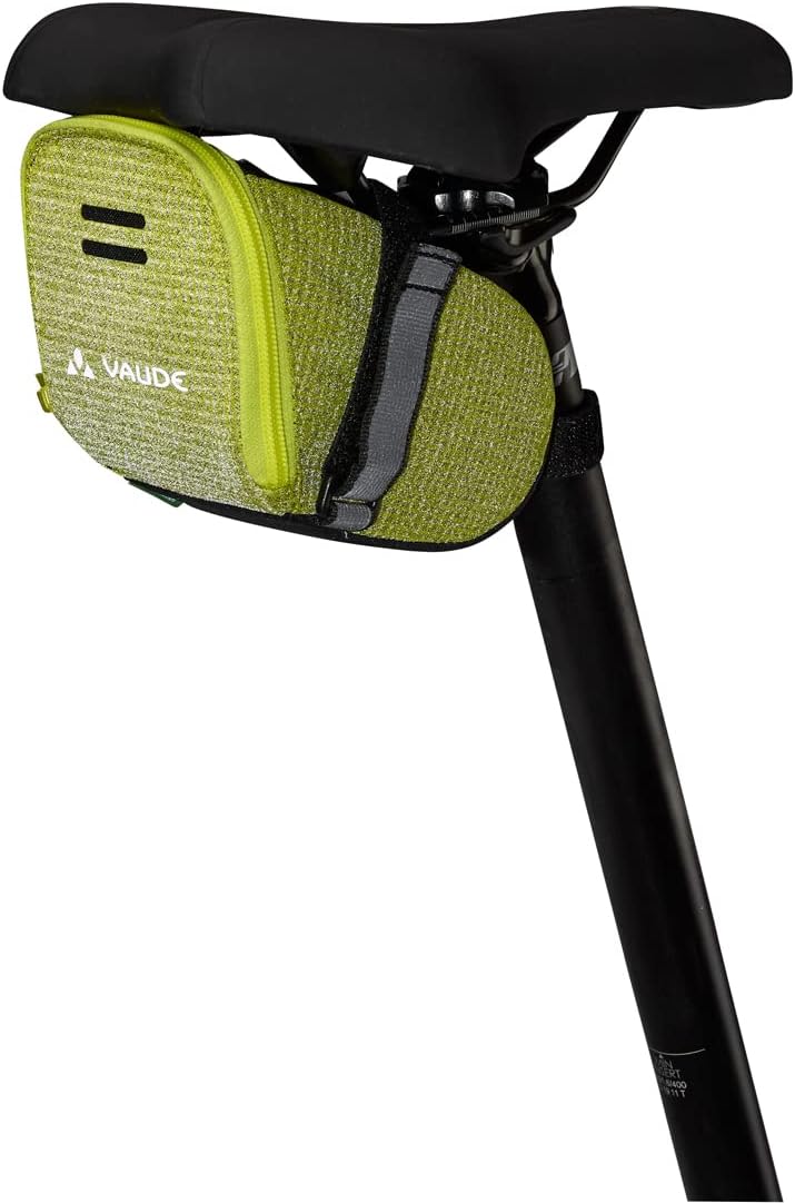 VAUDE Race Light XL Luminum - Satteltasche Fahrrad - mit Klettbefestigung - reflektierend Bright Gre