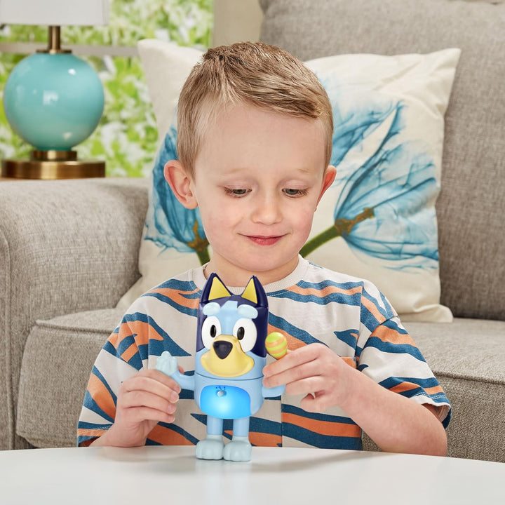 VTech Bluey Dreh- & Zieh-Reaktionsspiel – Interaktives Spielzeug mit Musik, Geräuschen und Sätzen au