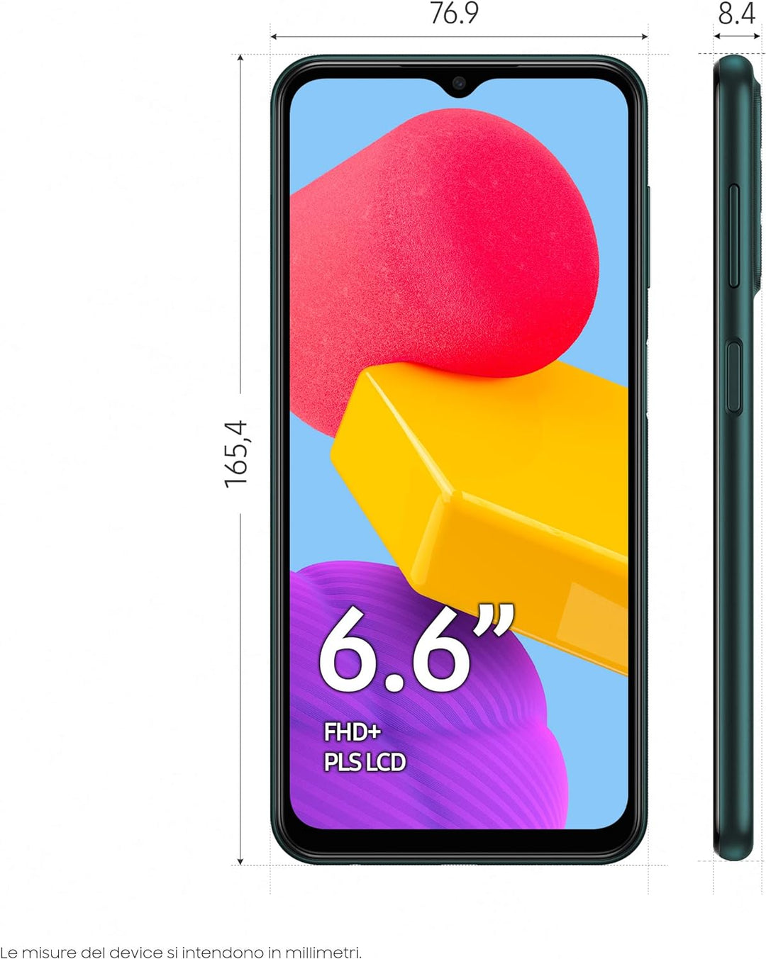 Samsung M135F/DS M13 4GB/64GB Green EU Grün, Grün