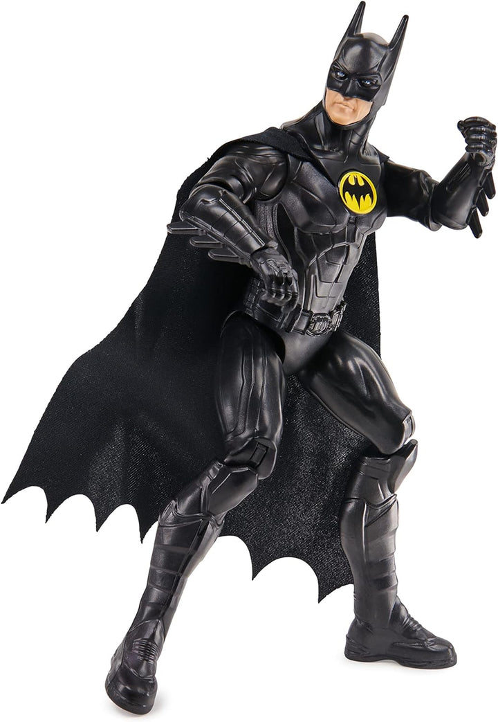 DC Comics - The Flash Batman Action-Figur, 30 cm, offizielle Figur zum Kinofilm, vollbeweglich für s