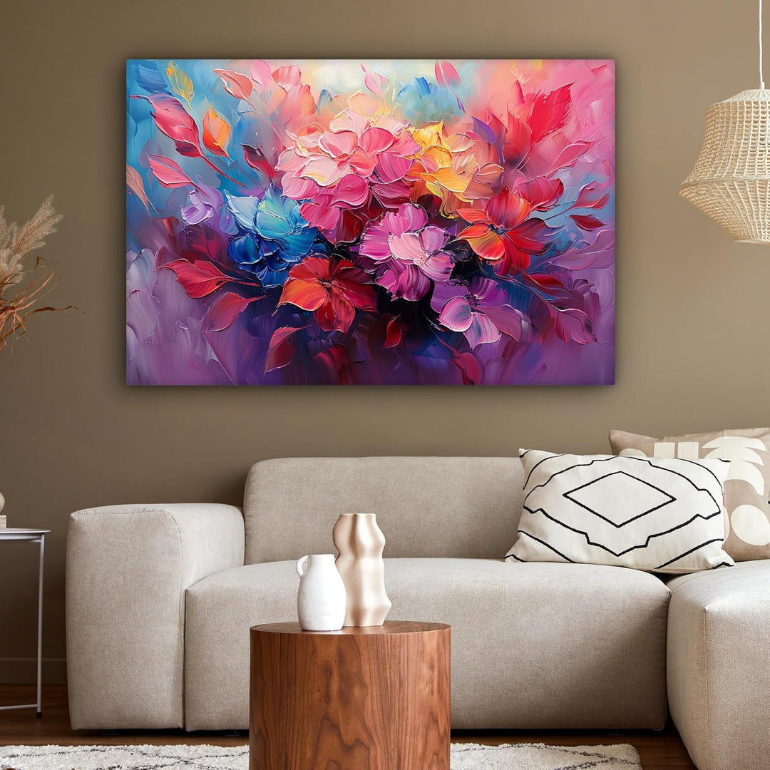 MuchoWow© Leinwandbild Gross 120x80 cm XXL Dekoration Wohnzimmer Bilder Pictures Wall Decoration Liv