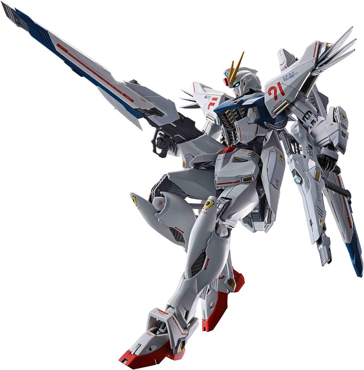 BANDAI - Metallbuild Gundam f91 Chronicle Weiss, 177000, Mehrfarbig, One Size