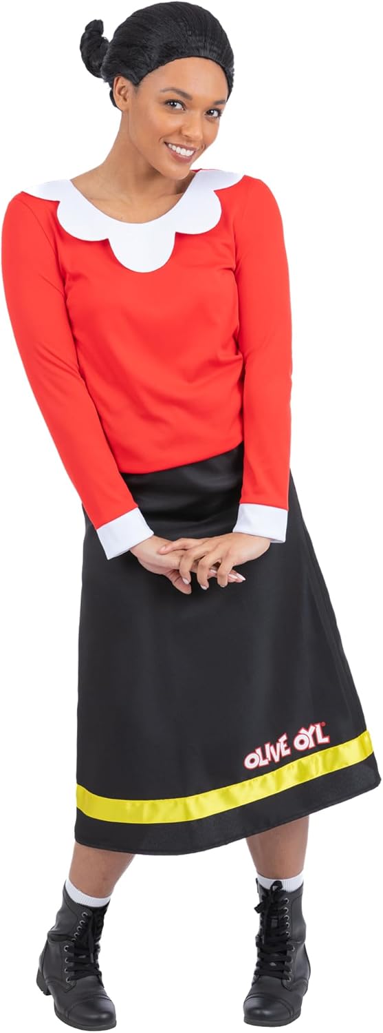 Smiffys Popeye Olive Oyl Costume, Adult