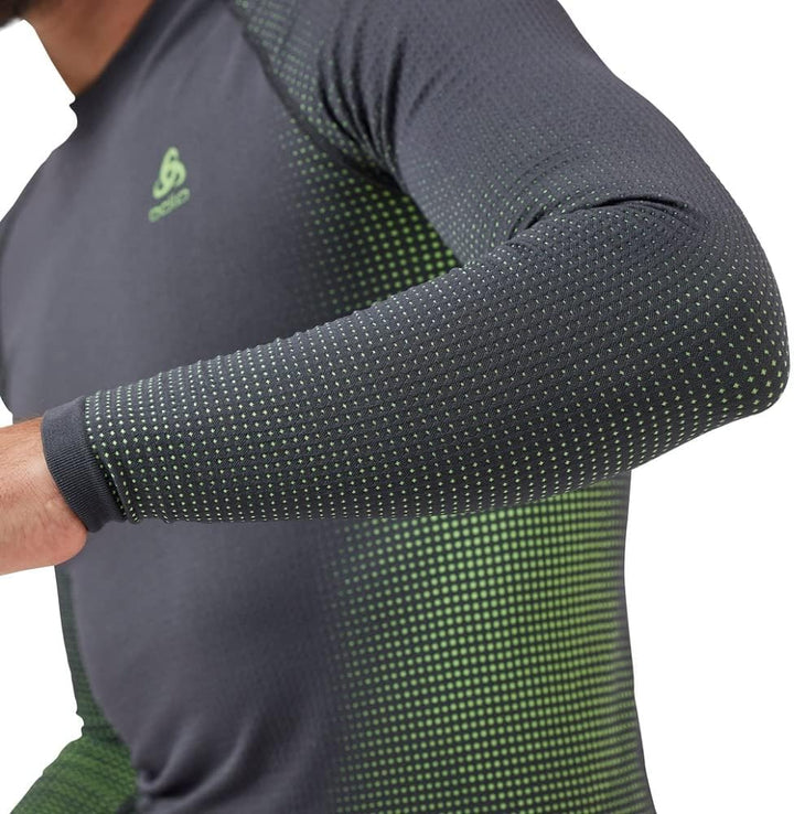 Odlo Herren Performance Warm Eco_196192 Funktionsunterwäsche Langarm Shirt (1er Pack) XXL Odlo Graph
