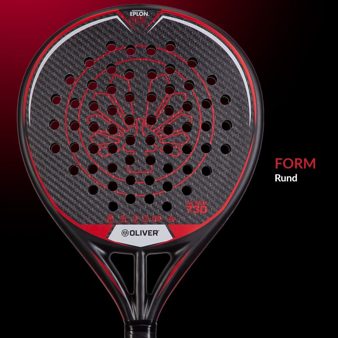 Oliver Padel Schläger Air Max 730 für fortgeschrittene Spieler - Woven Epolon-K3 - Eva Hi-Soft - Run