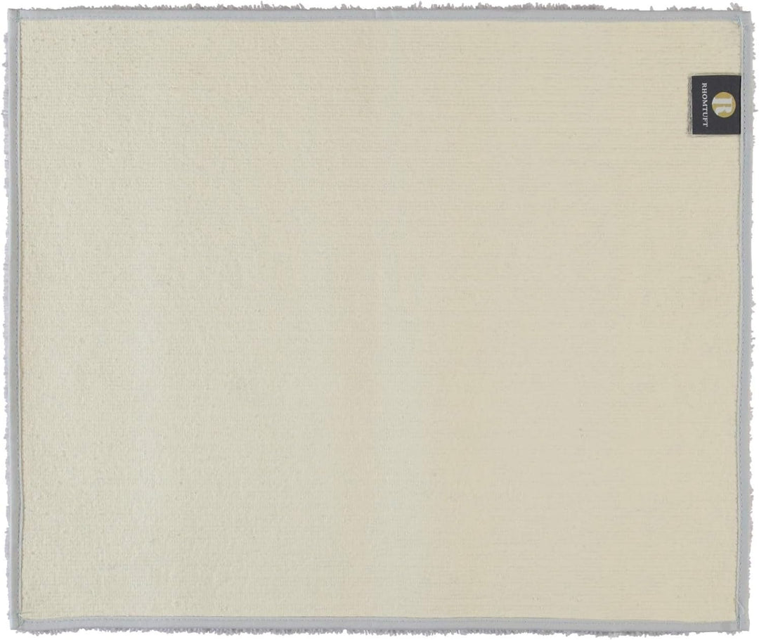 Rhomtuft Badteppiche Square perlgrau - 11 50x60 cm, 50x60 cm
