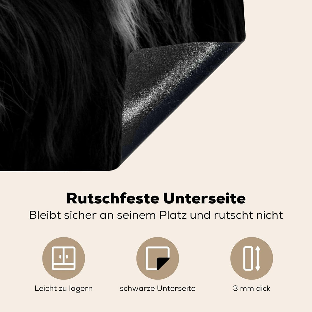 Herdabdeckplatte Einteilig Küche Herdabdeckung Induktionsfeld Ceranfeld Herdabdeckplatten Vinyl Matt