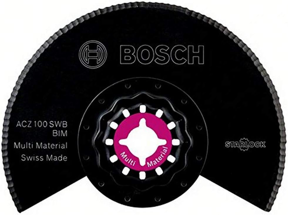 Bosch Accessories Bosch 2609256976 DIY PMF Segmentwellenschliffmesser ACZ 100 SWB BIM 100mm, ACZ 100
