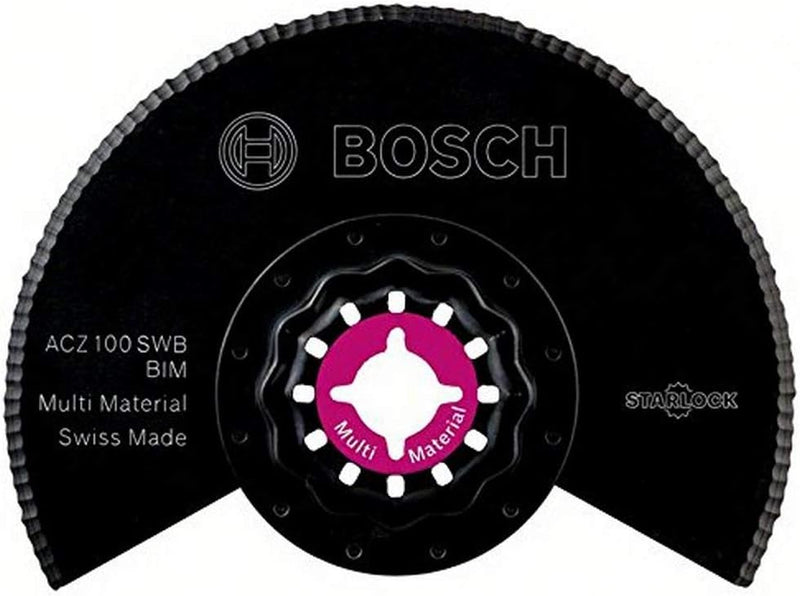 Bosch Accessories Bosch 2609256976 DIY PMF Segmentwellenschliffmesser ACZ 100 SWB BIM 100mm, ACZ 100