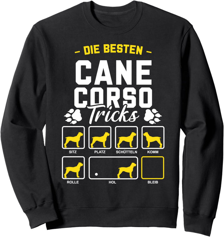 Cane Corso Hund Lustiges Hundehalter Geschenk Sweatshirt