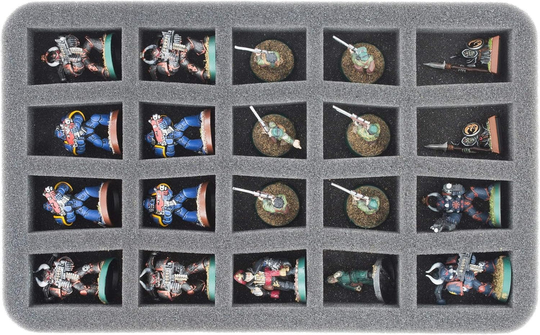 Feldherr MINI Minus Figuren Tasche 20 Fächer