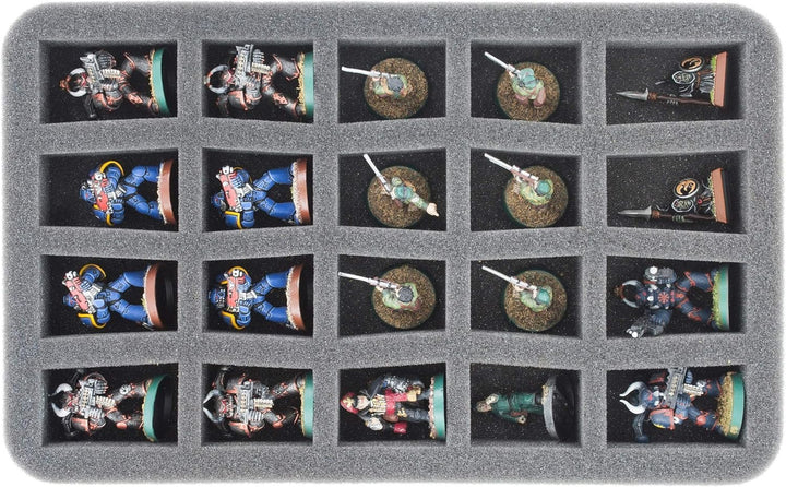 Feldherr MINI Minus Figuren Tasche 20 Fächer