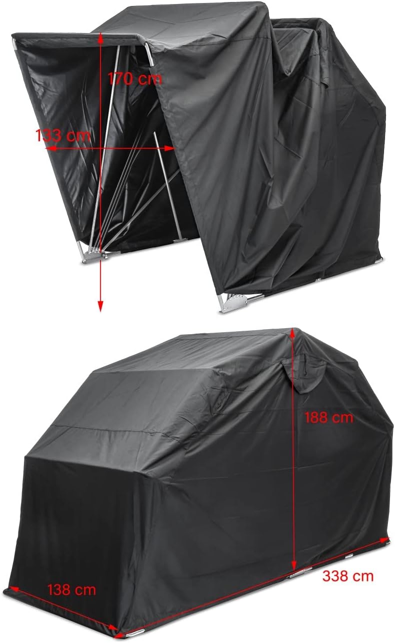 Zeltgarage für Honda Crossrunner/Crosstourer Faltgarage Motoguard XXL