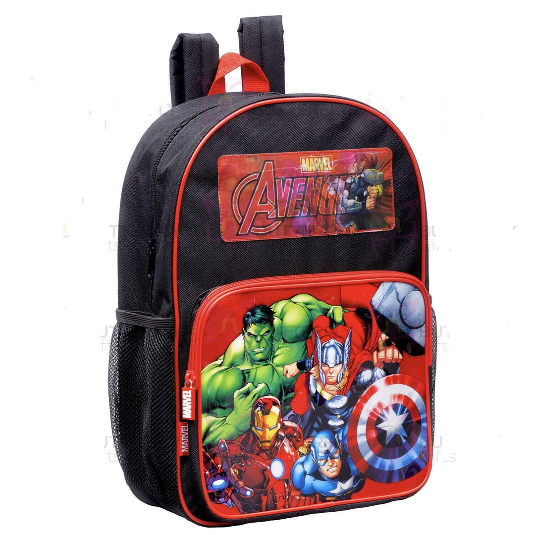 william lamb Marvel Avengers Kinder-Rucksack, holografisches Logo, grosse Kapazität, Schultasche, Ju