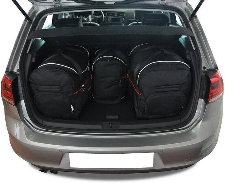 KJUST Kofferraumtaschen 4 STK kompatibel mit VW Golf SPORTSVAN VII 2013-2020
