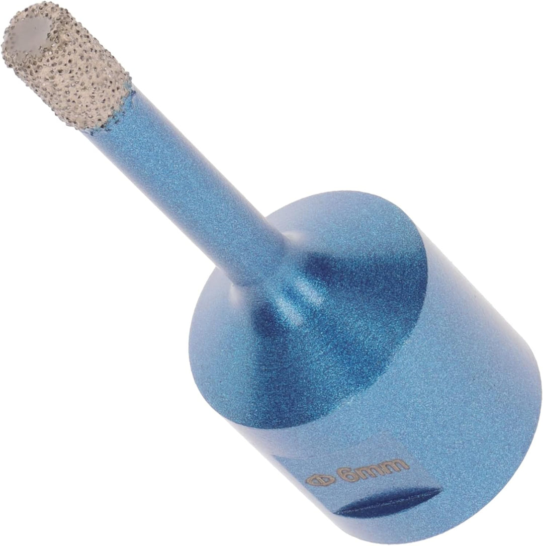 PRODIAMANT Diamant Fliesenbohrer 6mm x M14 Fliese, Feinsteinzeug, Keramik für Winkelschleifer, 6mm