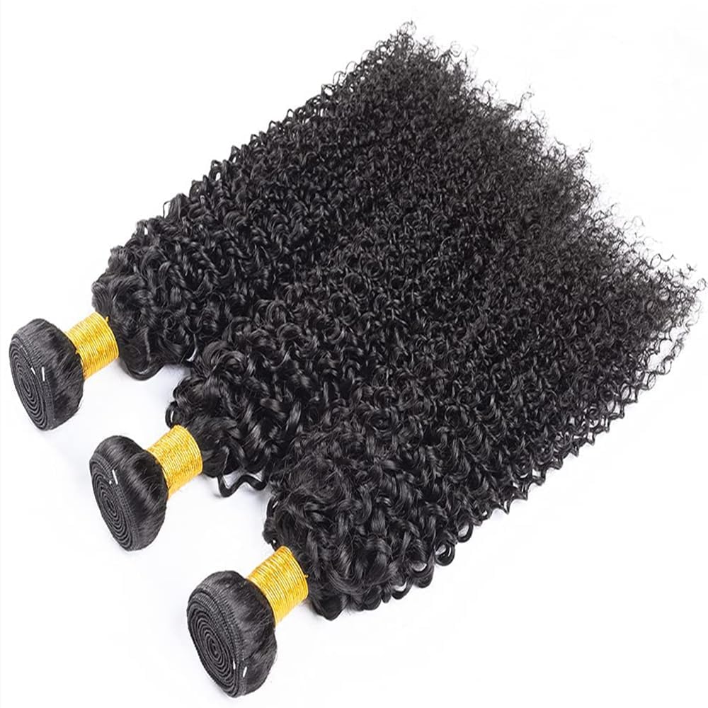 12A Brazilian Curly Human Hair Weave 1 Bundle Virgin Kinky Curly Hair Bundles Unprocessed Brazilian