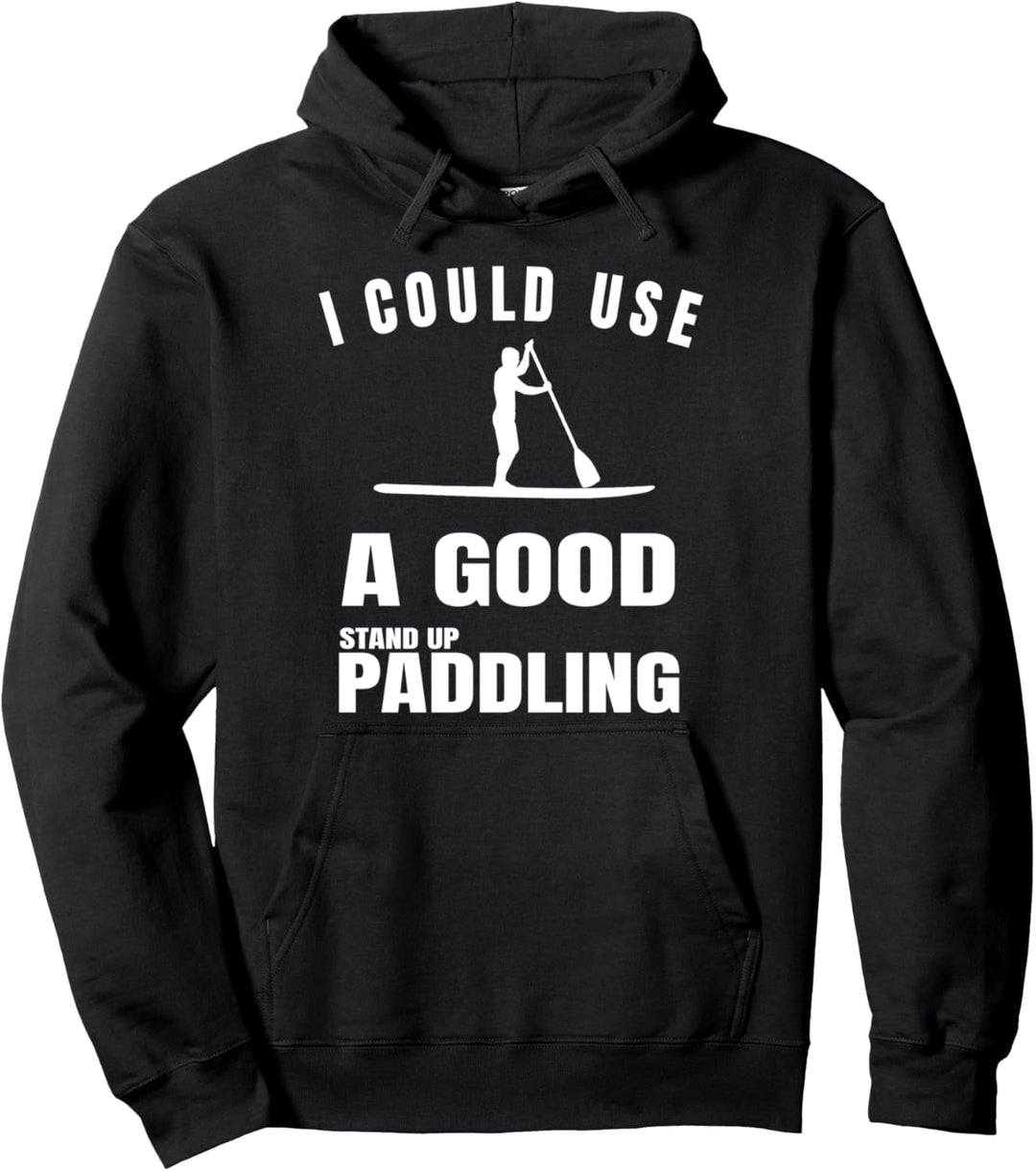 Stand Up Paddle Paddling SUP Wassersport Surfboard Herren Pullover Hoodie