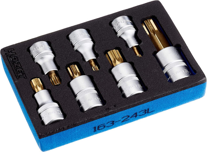 HAZET 163-243/7 Werkzeug-Satz 163-243/7 Cvd-tin Coated, 163-243/7 Cvd-tin Coated