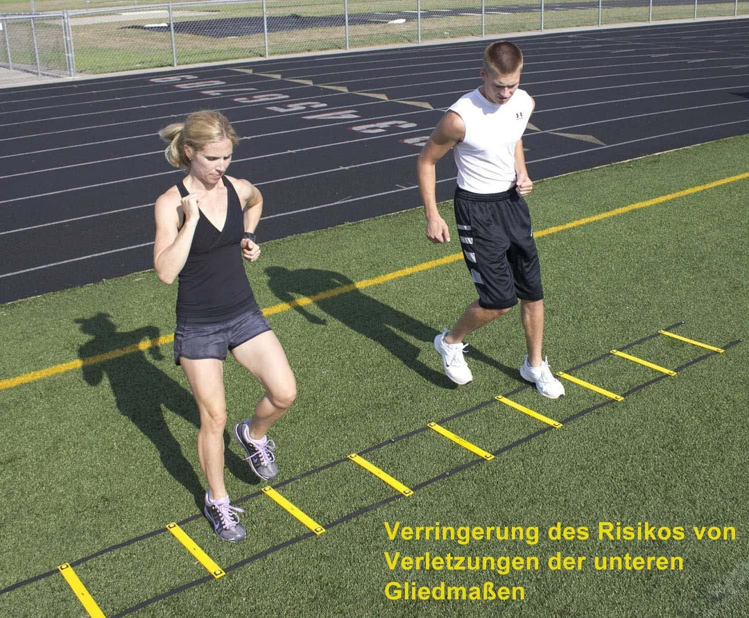 Fussball Trainingsset,Jewaytec Agility Speed Ladder,Koordinationsleiter,Fussball Training Trainingsz