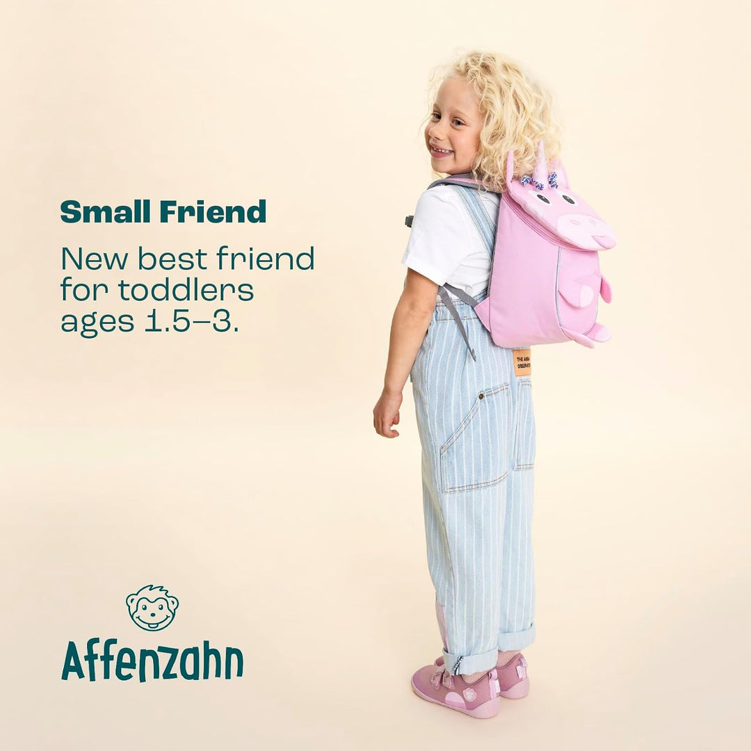 Affenzahn Kinderrucksack Kleiner Freund | Ergonomischer Kindergarten-Rucksack für Kinder von 1 bis 3