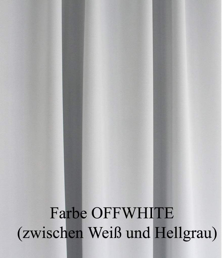EASYHomefashion Vorhang Verdunkelungsvorhang Verdunkelungs Vorhänge Dekoschal Gardine Blickdicht Bla