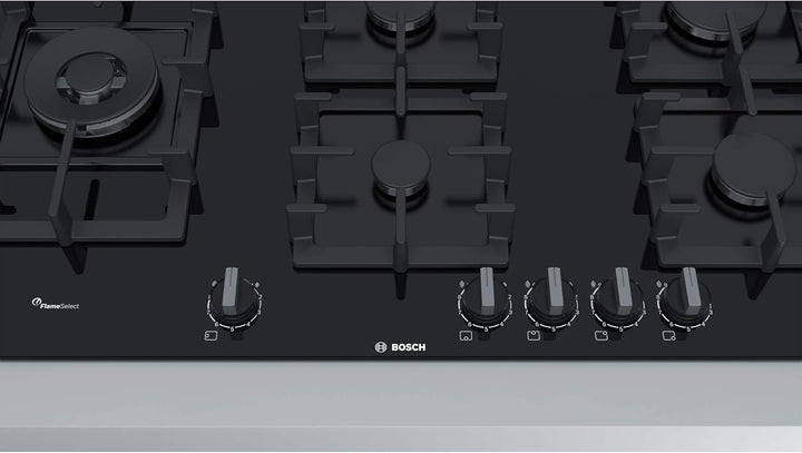 Bosch Serie 6 PPS9A6B90 hob Black Built-in Gas 5 zone(s)