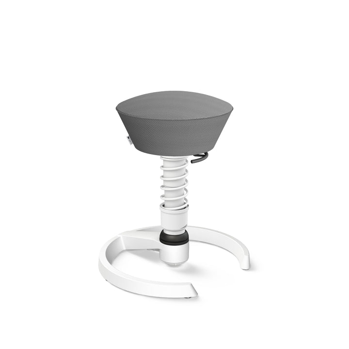 aeris Swopper Air – Ergonomischer Hocker mit extra weicher Polsterung – Bürohocker höhenverstellbar
