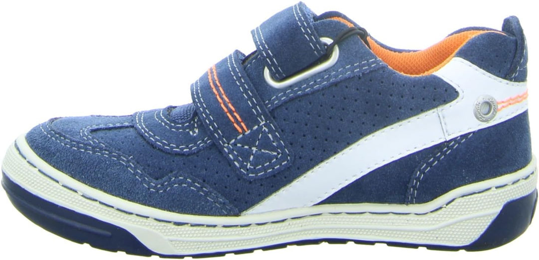 Lurchi Jungen Bruce Low-Top 27 EU Blau Jeans 34, 27 EU Blau Jeans 34