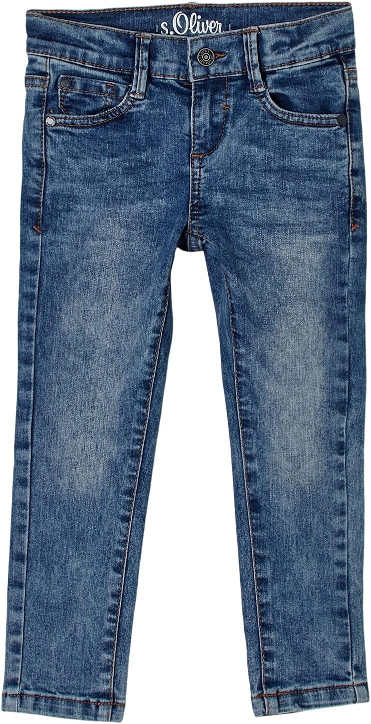 s.Oliver Jungen Slim: Jeans mit Waschung 158 Slim Grau 98z3, 158 Slim Grau 98z3