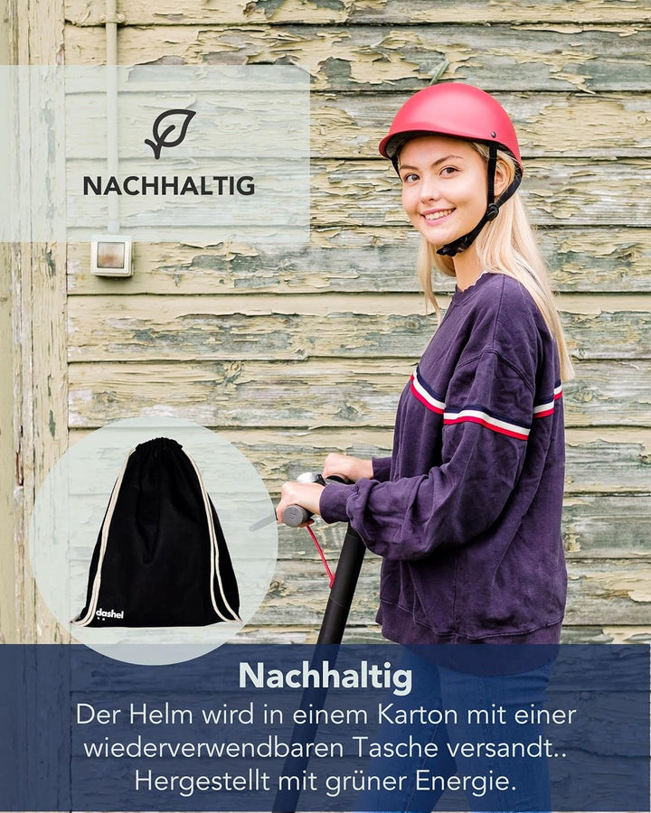 Dashel Unisex-Fahrradhelm für Erwachsene | Hergestellt im Vereinigten Königreich | Allround-Fahrradh