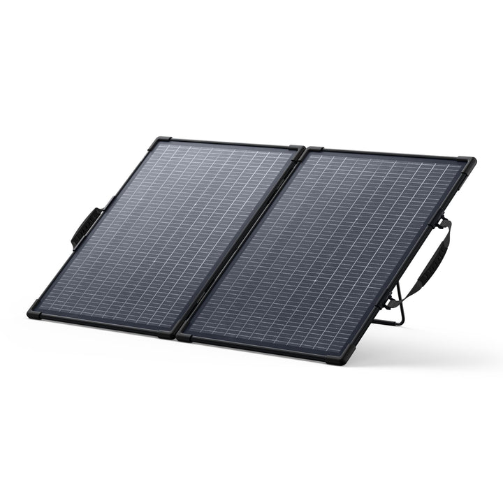 Anker SOLIX PS100 Bifaziales tragbares Solarpanel, 100W faltbares Solarladegerät mit beidseitiger En
