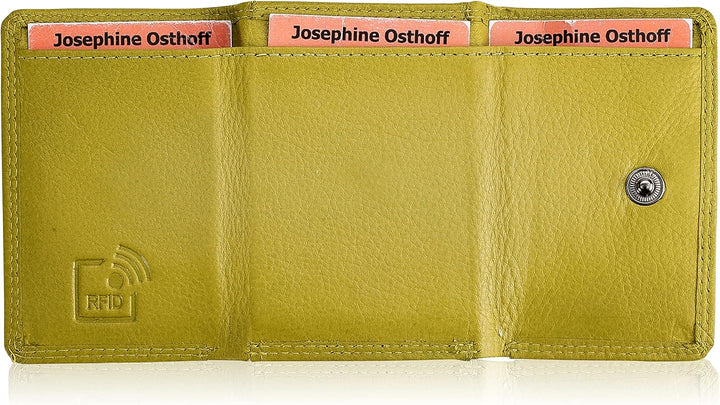 Josephine Osthoff Geldbörse Damen Portemonnaie klein KleinGeldbörse Herren Slim Münzbörse Geldbeutel
