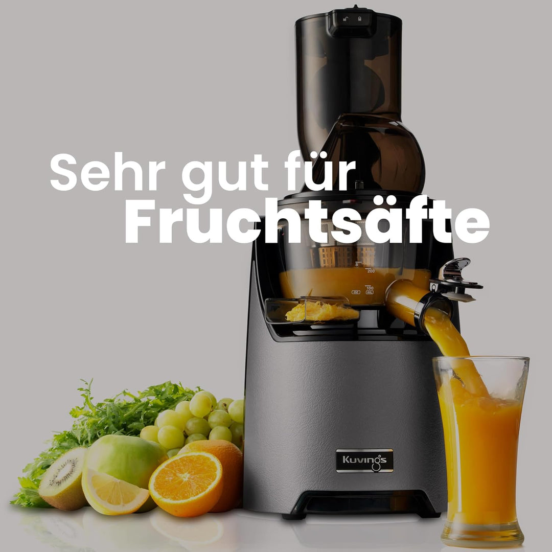 Kuvings | Entsafter | EVO820 Signature | Whole Slow Juicer | Gemüse und Obst | Schnelle und einfache